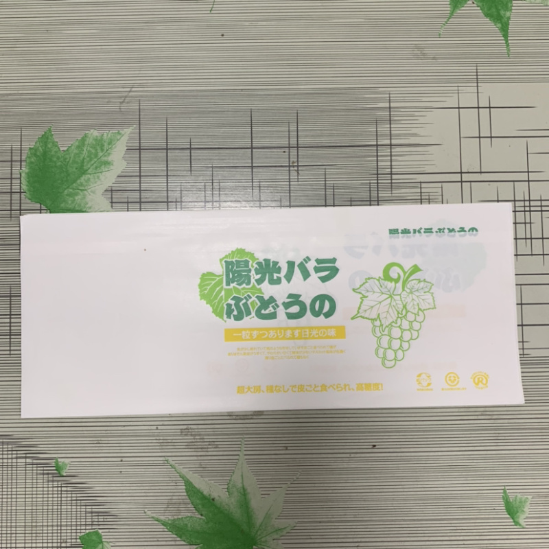 阳光玫瑰葡萄包装袋晴王包装袋葡萄包装袋