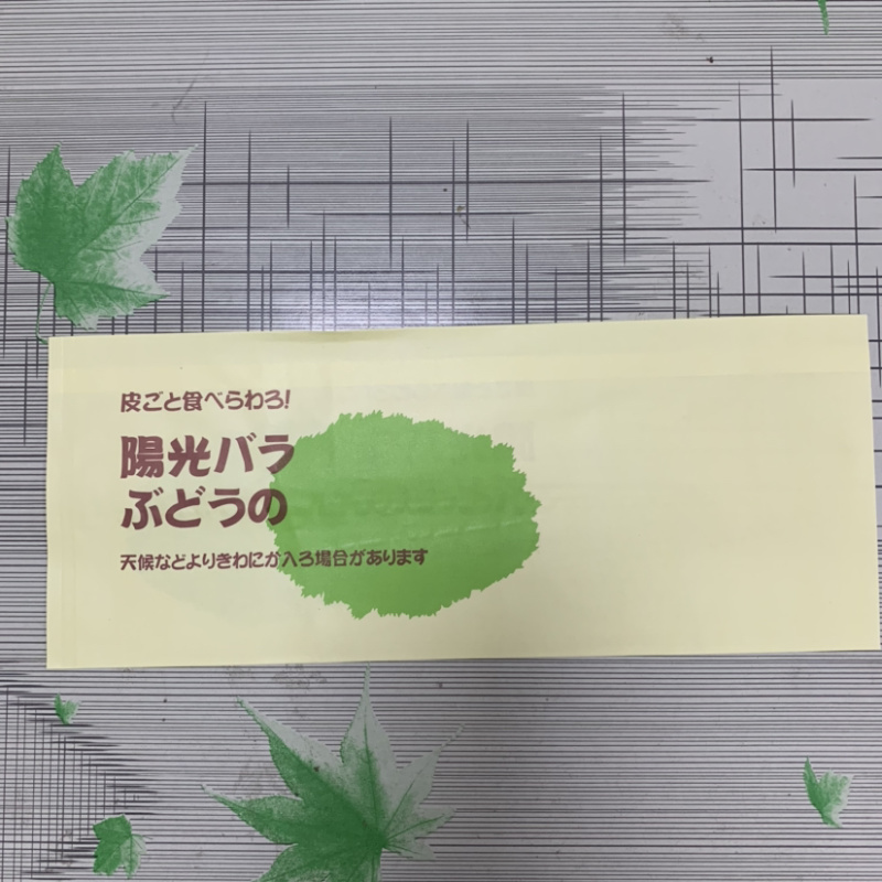 阳光玫瑰葡萄包装袋晴王包装袋葡萄包装袋