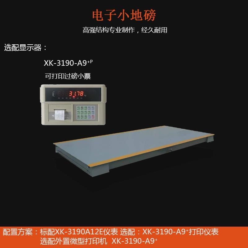 10吨2米x4米小地磅