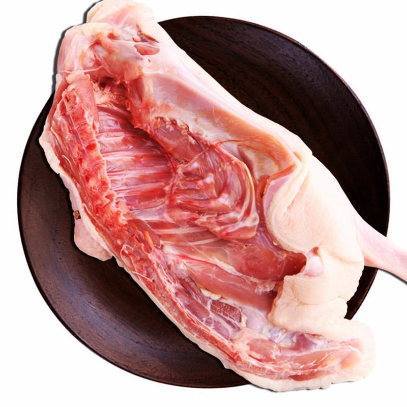 新鲜冷冻鸭肉半边鸭肉食堂饭店家庭食材16斤1件包邮