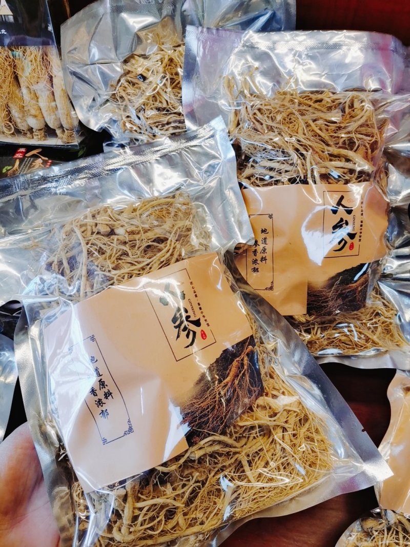 长白山人参须，白参须，白参大量供货