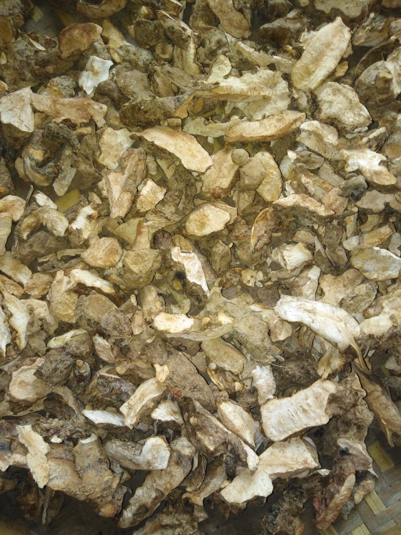 土茯苓干片广西纯粉质白肉