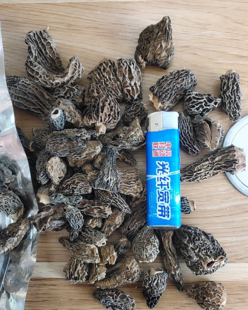 全国包邮云南精品食用菌野生菌野生羊肚菌。。