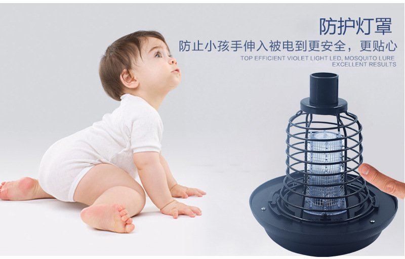 灭蚊灯太阳能杀虫灯庭院花园菜地灭虫灯杀虫灯