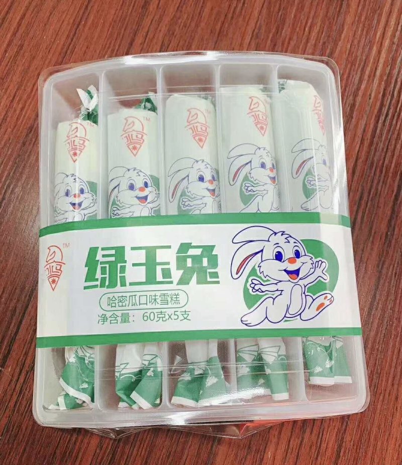 网红爆款大白兔奶糖冰淇淋雪糕童年回忆味道