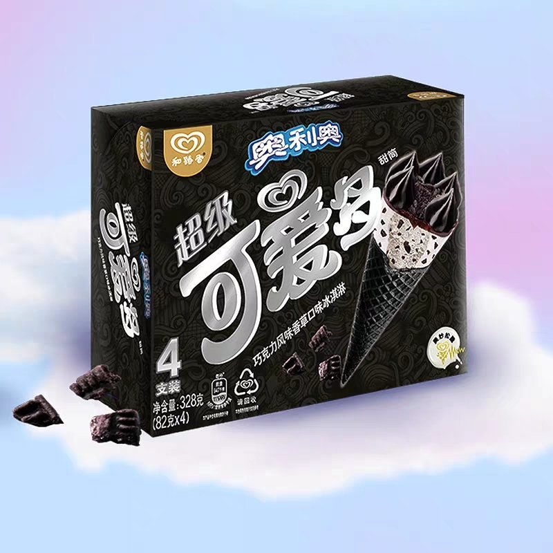 网红热卖可爱多&奥利奥联名冰淇淋雪糕24支/箱