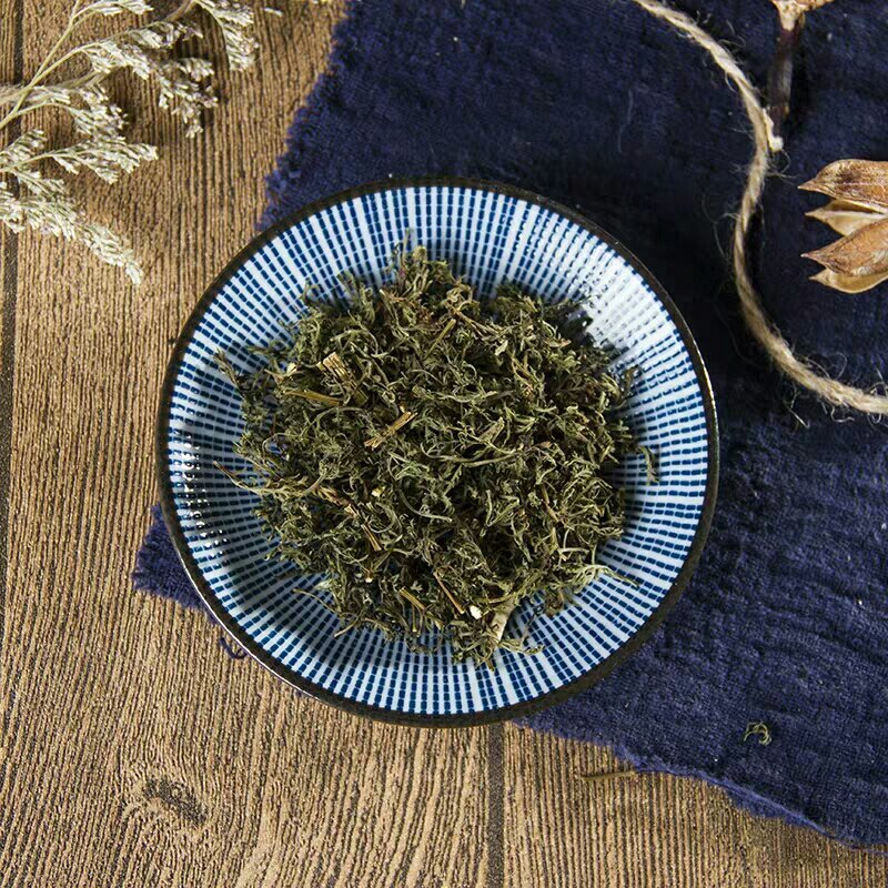 中药材货野生青蒿干桐臭蒿子段干茎青蒿