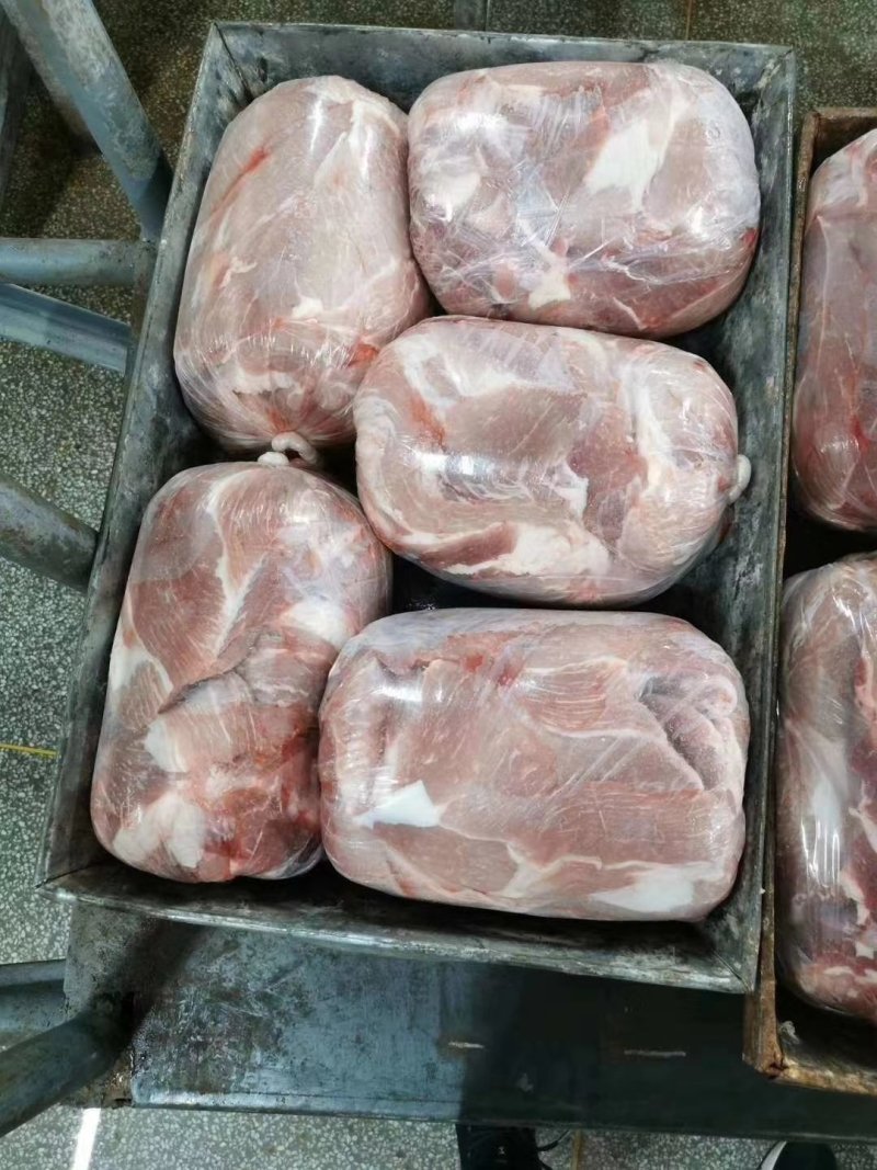 猪肉2号4号混装货精修瘦肉，质量如图，价优惠，