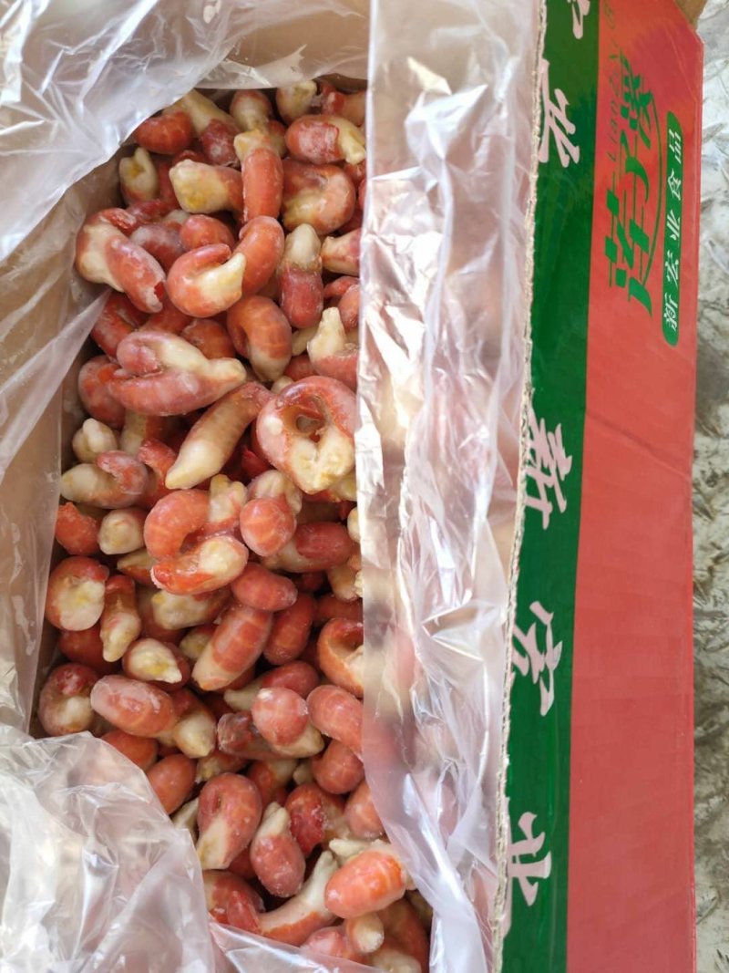 莲子溪龙虾尾，2级，净虾4.5斤，厂家直销