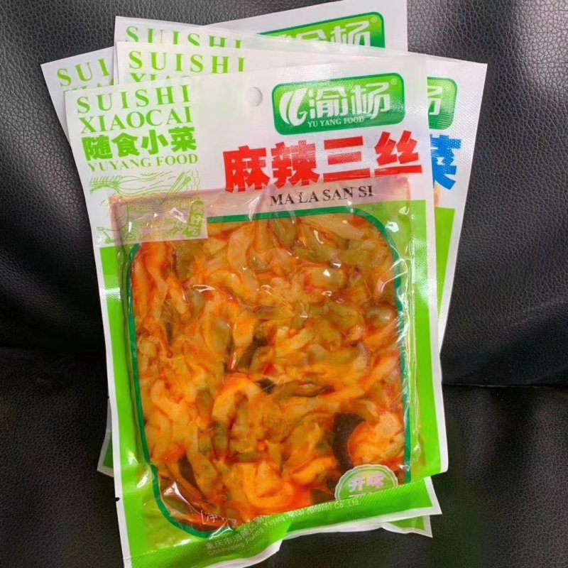 渝杨下饭菜榨菜什锦一手货源厂家直销一件50包可上门自提