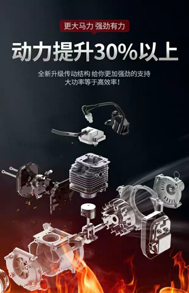 割草机四冲程背负式小型多功能汽油开荒农用打除草松土机家用