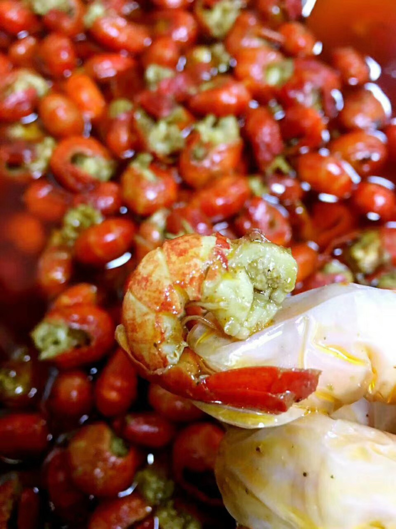 网红香辣龙虾尾即食虾球鲜活先做现麻辣蒜泥十三香