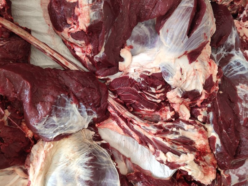 国产纯干牛后部肉，证件齐全，诚信经营。。