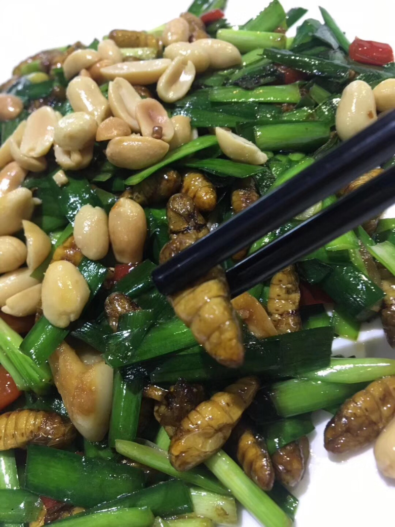 蚕蛹彩包300g……………