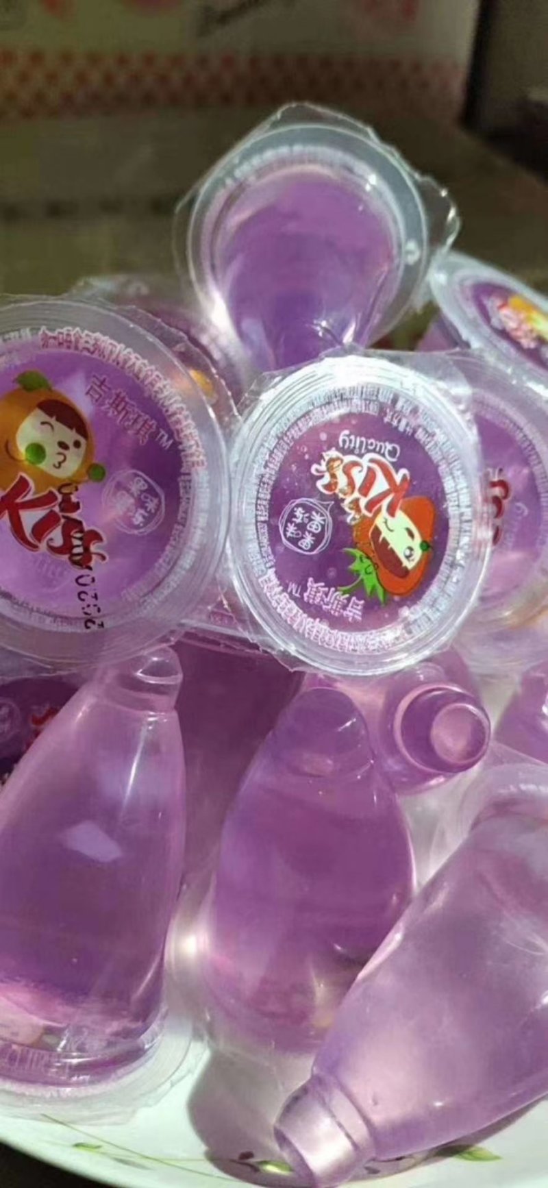 果冻散装批发水果布丁果冻一件30斤厂家直销