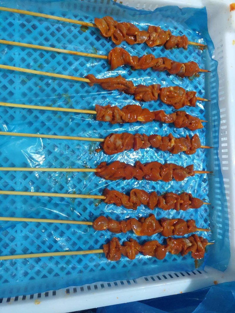 美味鸡胗串