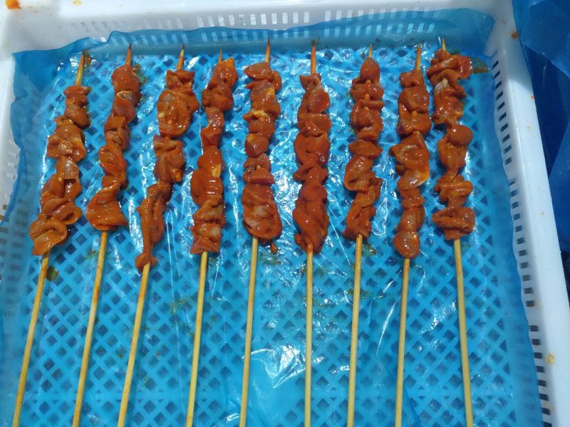 美味鸡胗串