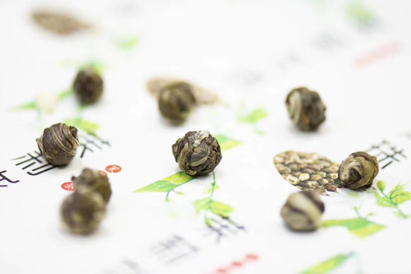 茉莉花茶龙珠玉女手工茶香气足耐泡茉莉龙珠花果茶
