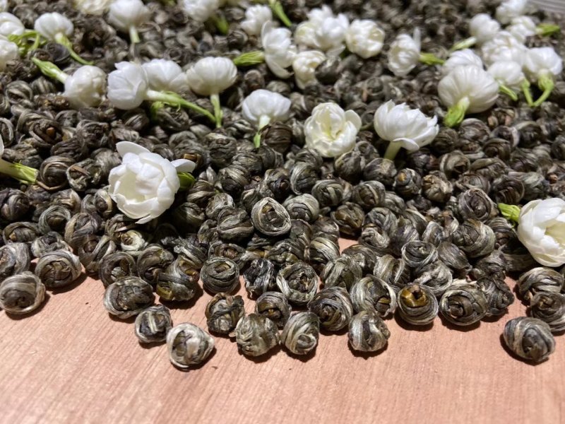 茉莉花茶龙珠玉女手工茶香气足耐泡茉莉龙珠花果茶