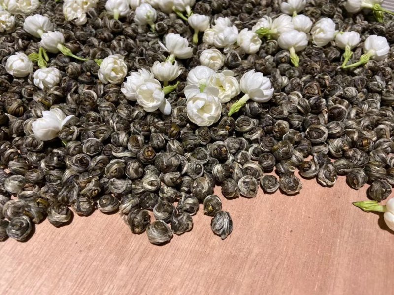茉莉花茶龙珠玉女手工茶香气足耐泡茉莉龙珠花果茶