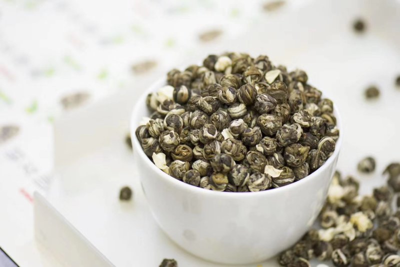 茉莉花茶龙珠玉女手工茶香气足耐泡茉莉龙珠花果茶