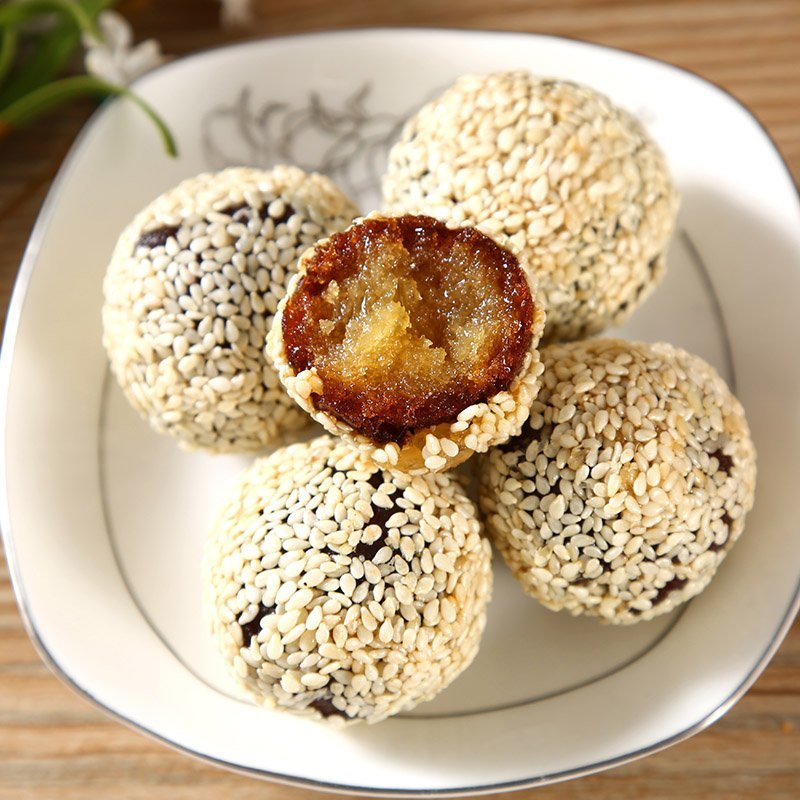 芝麻饼新鲜圆饼软饼一件代发