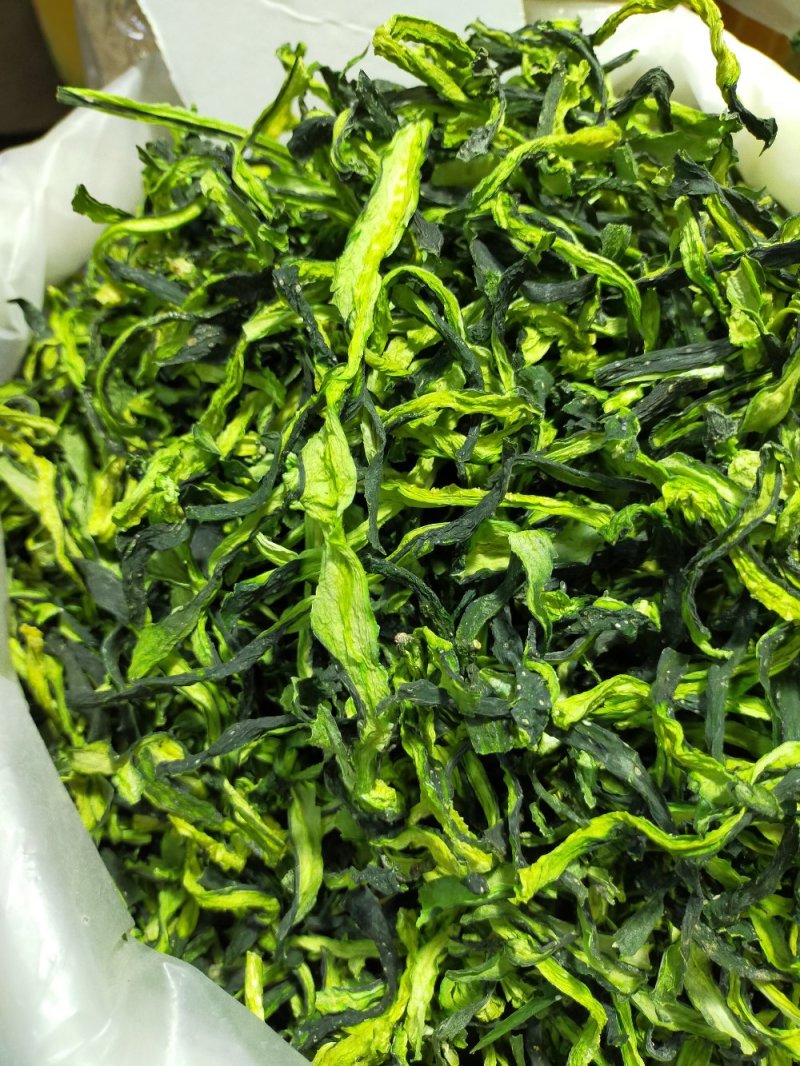 干菜黄瓜条～原色原味！脱水烘干！口感鲜香