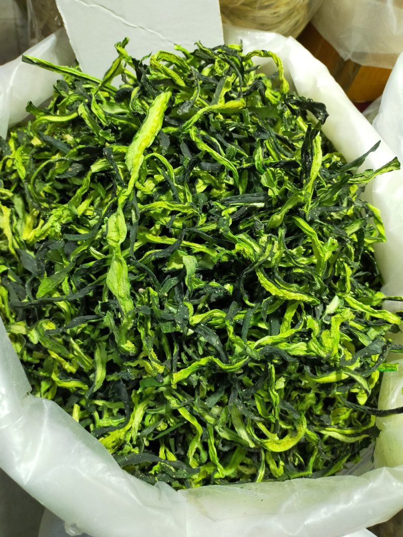 干菜黄瓜条～原色原味！脱水烘干！口感鲜香