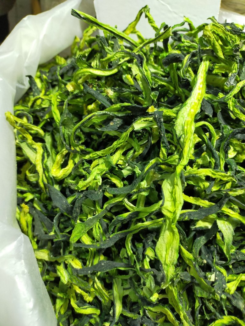 干菜黄瓜条～原色原味！脱水烘干！口感鲜香