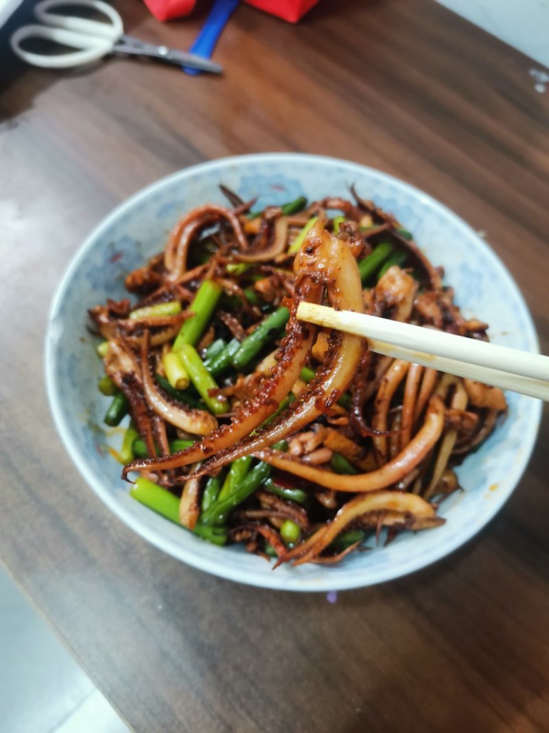 冷冻阿根廷鱿鱼须二本足大鱿鱼头鱿鱼足鱿鱼爪鱿鱼串海鲜水产