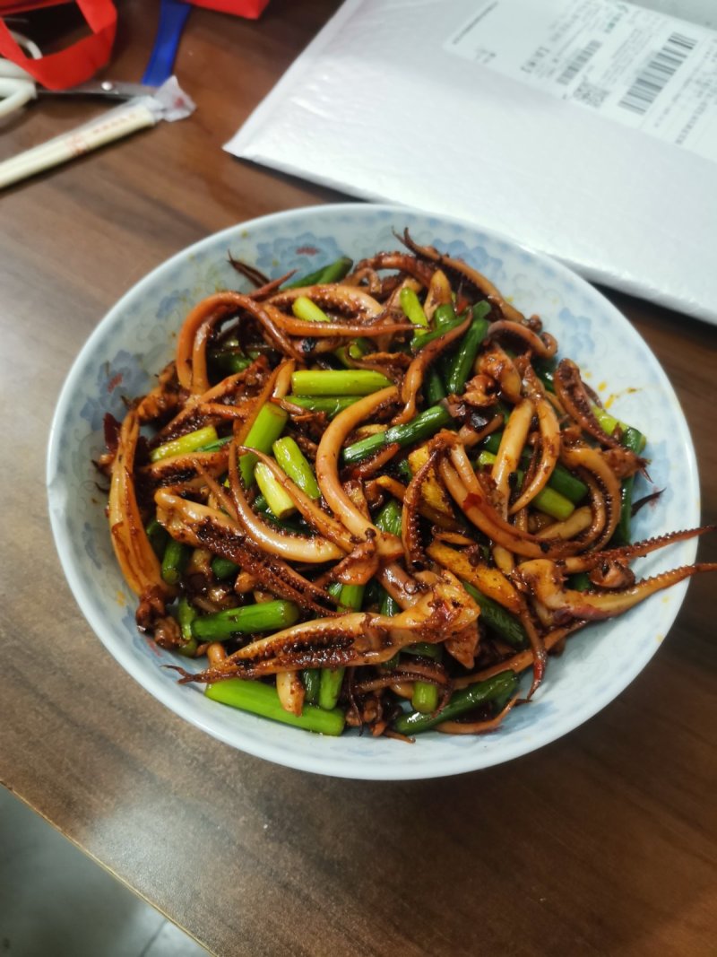 冷冻阿根廷鱿鱼须二本足大鱿鱼头鱿鱼足鱿鱼爪鱿鱼串海鲜水产