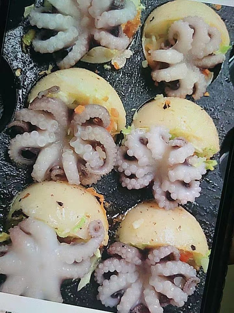 深海新鲜小章鱼短腿八爪鱼迷你小八抓鱼冷冻海鲜零食火锅食材