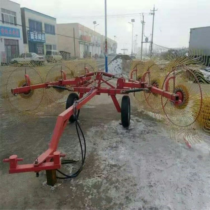 拖拉机牵引液压式搂草机四盘六盘十盘