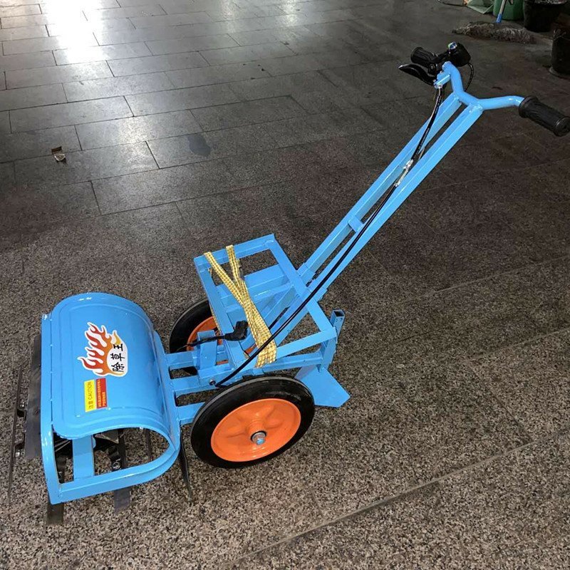 批发小型电动除草机汽油打草机农用手推式割草机