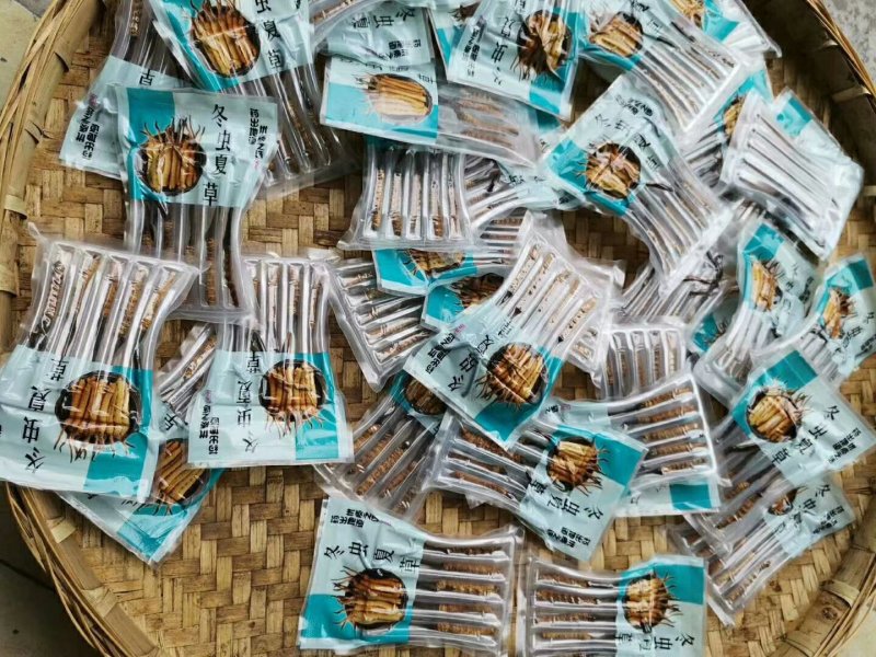 冬虫夏草，顺丰包邮真空包装,30起根包邮顺丰