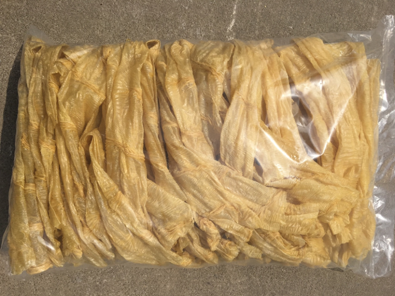 【豆皮】手工辣条专用大辣片半成品，豆制品干货素牛排豆腐皮