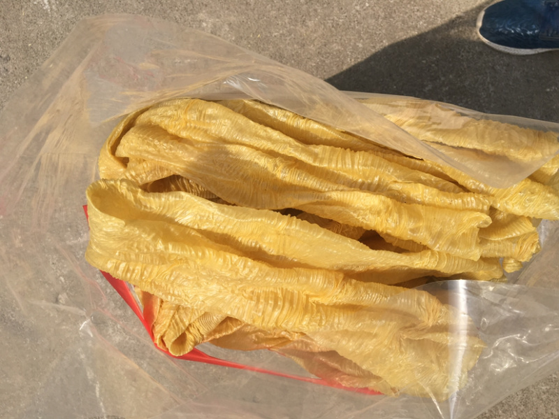 【豆皮】手工辣条专用大辣片半成品，豆制品干货素牛排豆腐皮