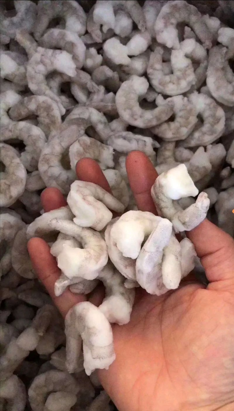 新鲜大虾仁速冻青虾仁活虾冷冻白虾仁海虾仁国产开背大虾仁