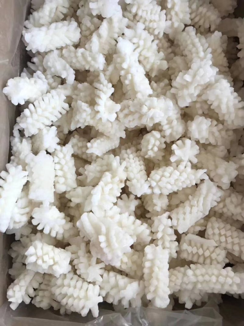 鲜嫩鱿鱼花目鱼花去皮鱿鱼卷新鲜鱿鱼花鲜冻海产品