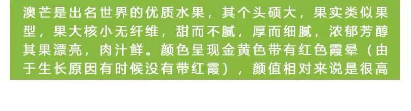 越南进口澳芒苹果芒大芒果金煌芒新鲜水果澳洲澳芒海南芒果