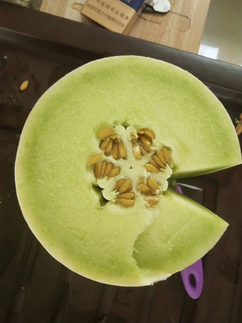 精品玉菇甜瓜冰清玉菇甜瓜河南甜瓜，二斤半起步