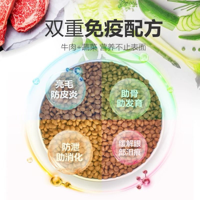 狗粮双拼通用10斤40斤100斤