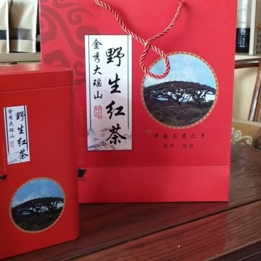 大瑶山深山的野生古树茶。生长在高海拔云雾高山。
