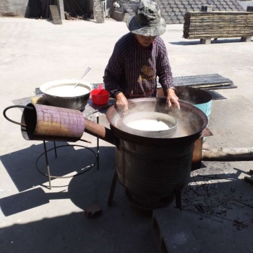 纯正无添加红薯粉手工粉皮