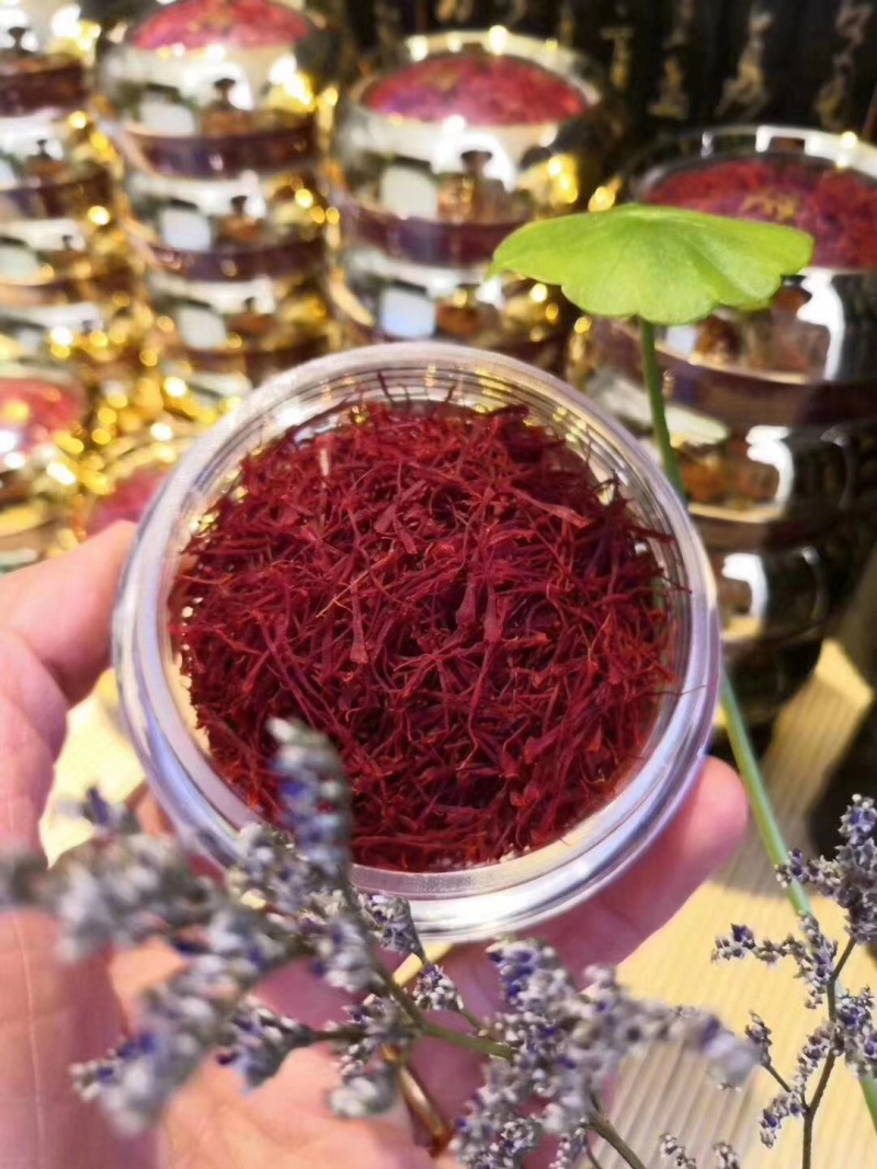 伊朗藏红花，红标，蓝标，长丝，细丝，宽丝，可视频看货