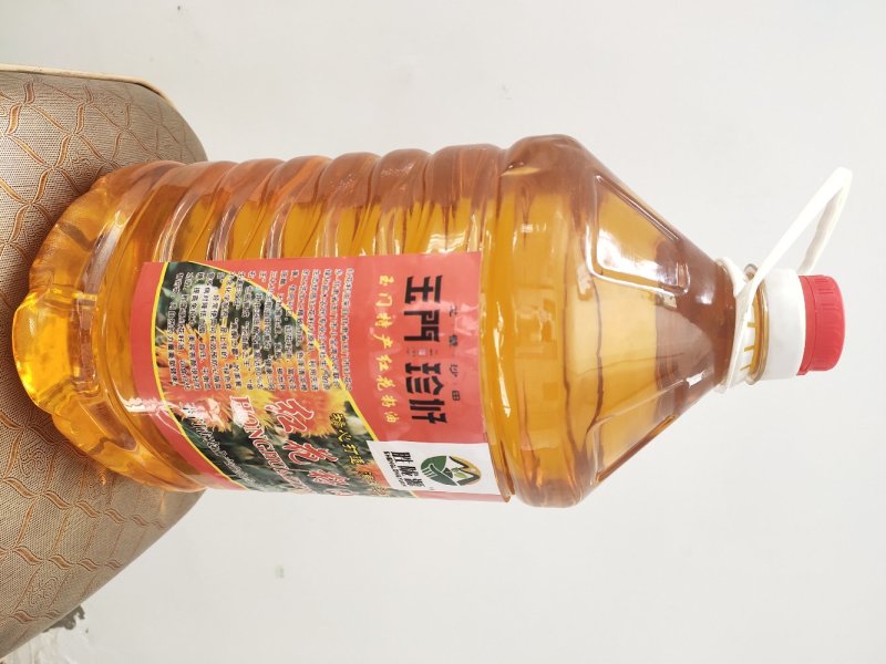 红花籽油玉门红花食用油红花油鲜榨食用油一桶10斤