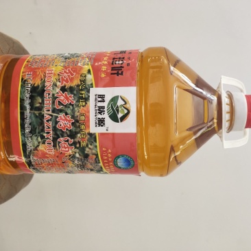 红花籽油玉门红花食用油红花油鲜榨食用油一桶10斤