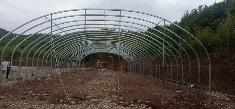 厂家按尺定制椭圆管养殖大棚，种植大棚，规格齐全，送货上门