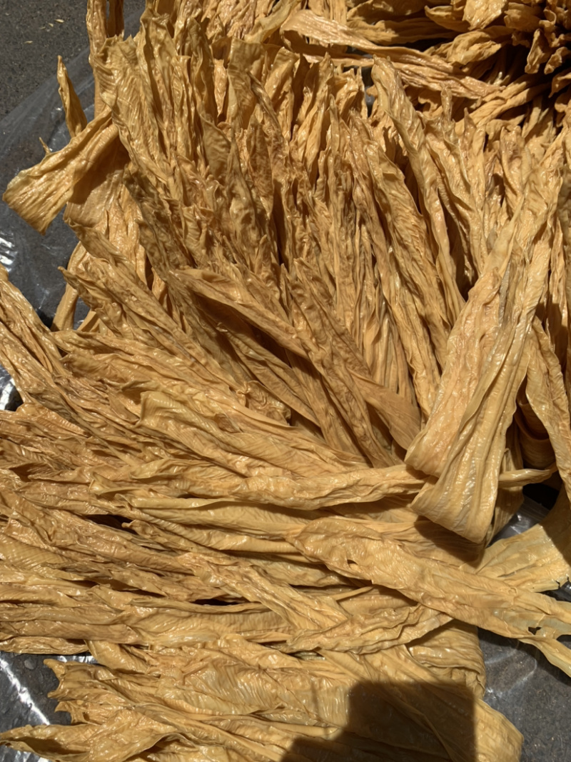 广东客家腐竹农家特产自制黄豆腐竹