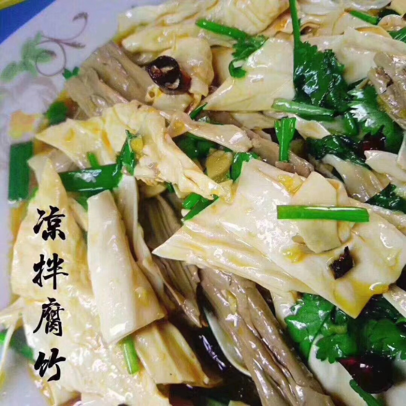 广东客家腐竹农家特产自制黄豆腐竹